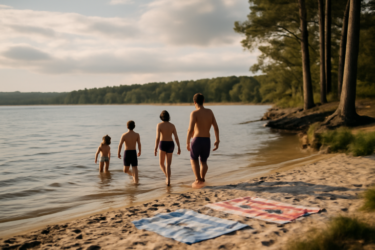 Lac de Biscarrosse : baignade & activités
