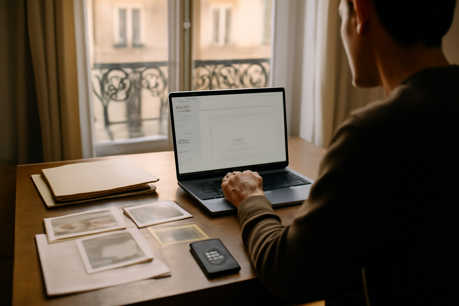 declarationexpertise.fr : dossier d’expertise immobilière en ligne avec photos datées sur ordinateur